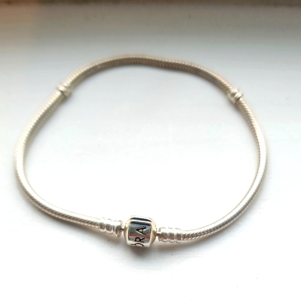 Silver Bracelet with Charm